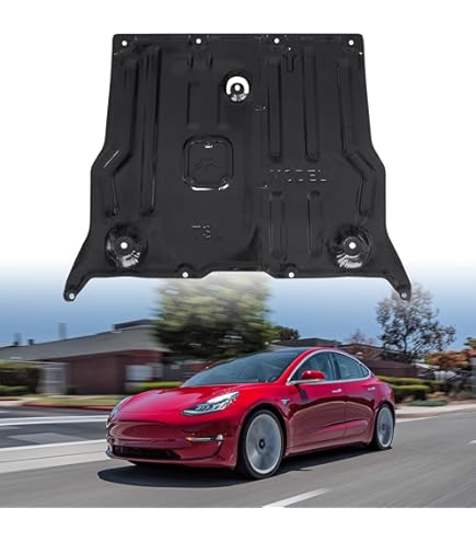 テスラ ラージ スピリット プレート BMZX Front Skid Plate for Tesla Model 3 (2017-2024) & Model